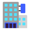 百货商店 Emoji 🏬 image - Microsoft Classic 2D style