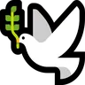 Эмодзи Голубь мира 🕊 image - Microsoft Windows 10 Segoe UI Emoji style