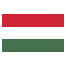 Flag: Hungary Emoji 🇭🇺 image - SerenityOS style