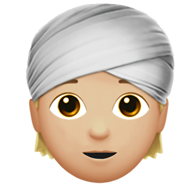 Person Wearing Turban: Medium-Light Skin Tone
