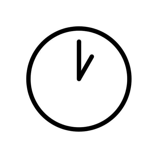 Clock Face One Oclock