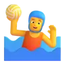 Person Playing Water Polo Emoji 🤽 image - Microsoft 3D Fluent style