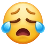Płacząca twarz Emoji 😢 image - Huawei Harmony OS style