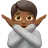  Person Gesturing No: Medium-Dark Skin...