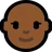 Woman: Medium-Dark Skin Tone, Bald