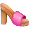 Woman’s Sandal Emoji 👡 image - Samsung style