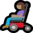 Woman In Motorized Wheelchair: Medium Skin Tone