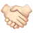 Handshake: Light Skin Tone
