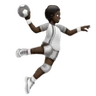 Person Playing Handball: Dark Skin Tone Emoji 🤾🏿 image - Huawei Harmony OS style