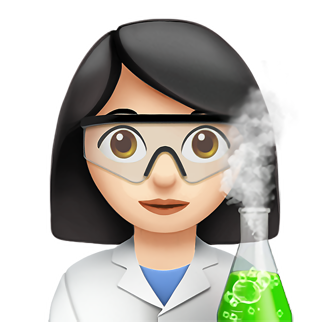 Woman Scientist: Light Skin Tone