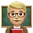 Man Teacher: Medium-Light Skin Tone