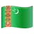 Flag: Turkmenistan