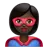 Superhero: Dark Skin Tone