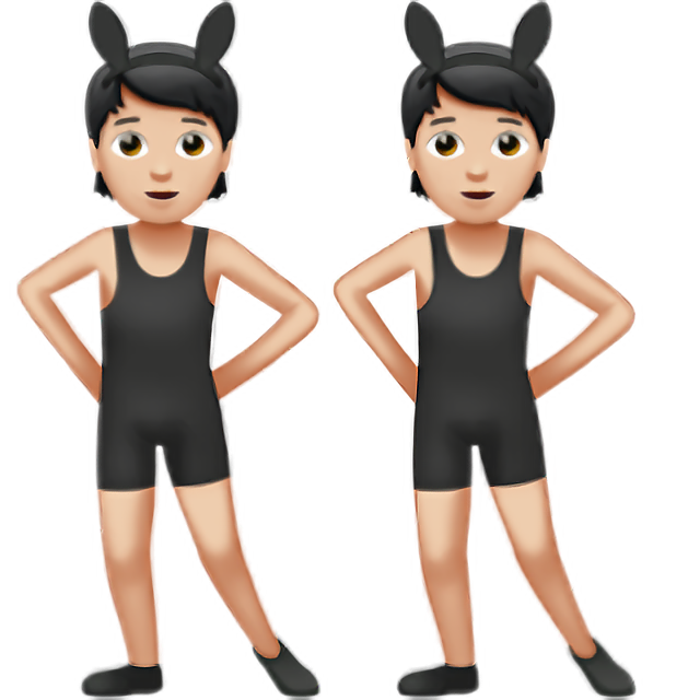 People With Bunny Ears: Light Skin Tone