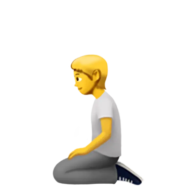 Person Kneeling