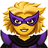 Woman Supervillain Emoji 🦹‍♀️ image - Apple style