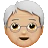 Older Person: Medium-Light Skin Tone