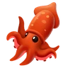 Kałamarnica Emoji 🦑 image - Huawei Harmony OS style