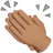 Clapping Hands: Medium Skin Tone