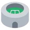 Stadium Emoji 🏟 image - Tossface style