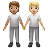 People Holding Hands: Medium Skin Tone, Medium-Light Skin Tone