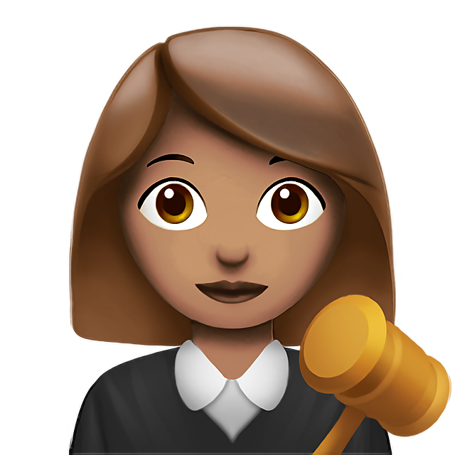 Woman Judge: Medium Skin Tone