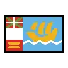 Flag: St. Pierre & Miquelon Emoji 🇵🇲 image - OpenMoji style