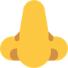 鼻子 Emoji 👃 image - Skype style