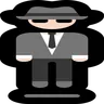 Person In Suit Levitating: Light Skin Tone Emoji 🕴🏻 image - Microsoft Windows 10 Segoe UI Emoji style