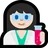 Woman Scientist: Light Skin Tone