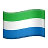Flag: Sierra Leone Emoji 🇸🇱 image - Apple style