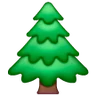 Árbol de hoja perenne Emoji 🌲 image - Samsung style