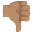 Thumbs Down: Medium Skin Tone