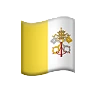 Flag: Vatican City Emoji 🇻🇦 image - Apple style