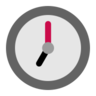 钟面七点钟 Emoji 🕖 image - Microsoft Classic 2D style