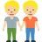 People Holding Hands: Medium-Light Skin Tone