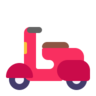 มอเตอร์สกูตเตอร์ Emoji 🛵 image - Microsoft Classic 2D style