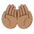 Palms Up Together: Medium Skin Tone