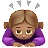 Woman Bowing: Medium Skin Tone