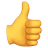 Segno di Thumbs Up
