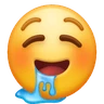 Emoji Faccia sbavante 🤤 image - Huawei Harmony OS style