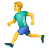 Man Running Emoji 🏃‍♂️ image - WhatsApp style