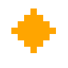 大橙色钻石 Emoji 🔶 image - SerenityOS style