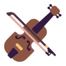 Skrzypce Emoji 🎻 image - Microsoft Classic 2D style