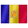 Flag: Andorra Emoji 🇦🇩 image - Huawei Harmony OS style