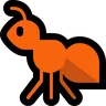 Ant Emoji 🐜 image - Microsoft Windows 10 Segoe UI Emoji style