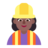 Woman Construction Worker: Medium-Dark Skin Tone