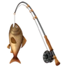 Olta ve Balık Oltası Emoji 🎣 image - Huawei Harmony OS style