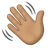 Waving Hand: Medium Skin Tone
