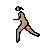 Woman Running: Medium Skin Tone